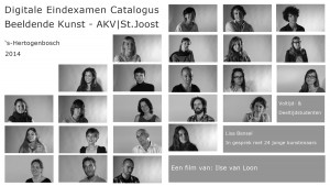 Eindexamen Beeldende Kunst AKV.St.Joost